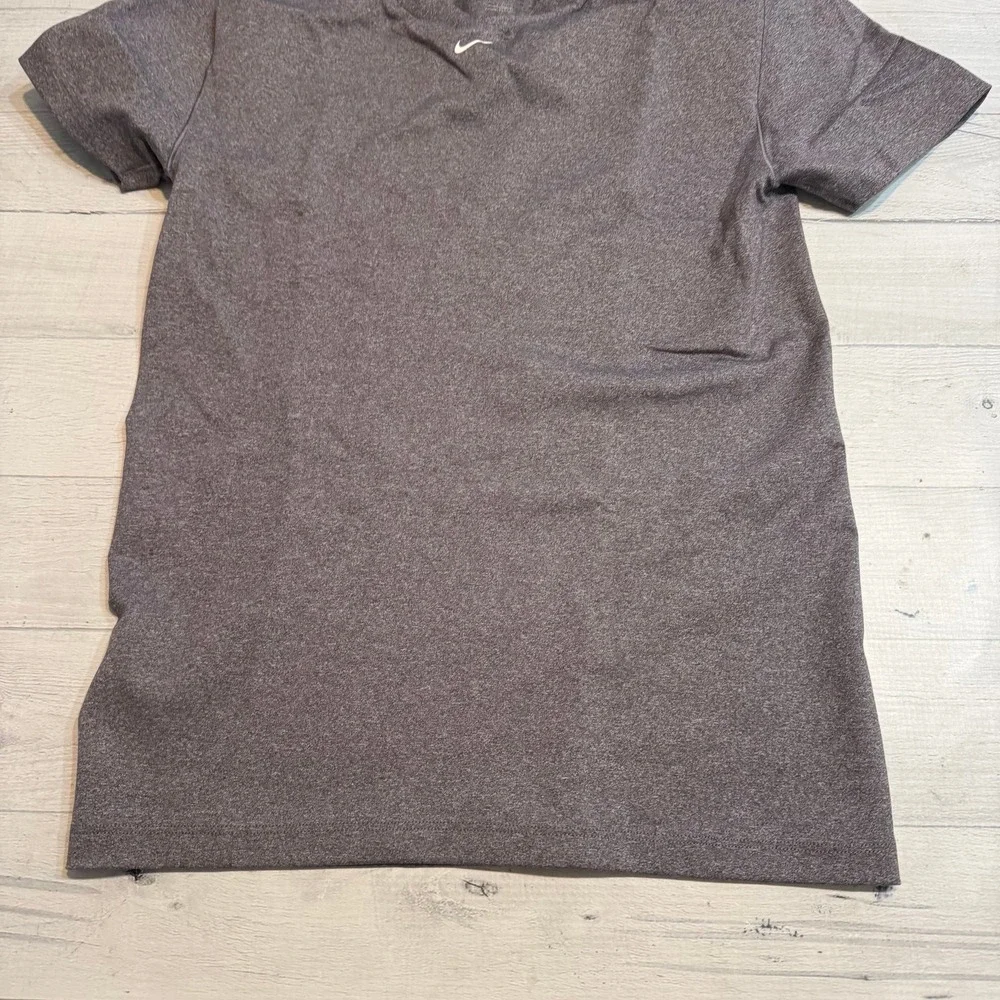 Nike women's‎ seamless short sleeve fitted shirt purple grey large